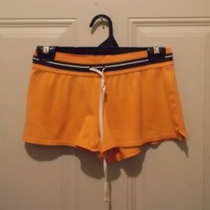 "No Boundaries" Orange Shorts * NWOT